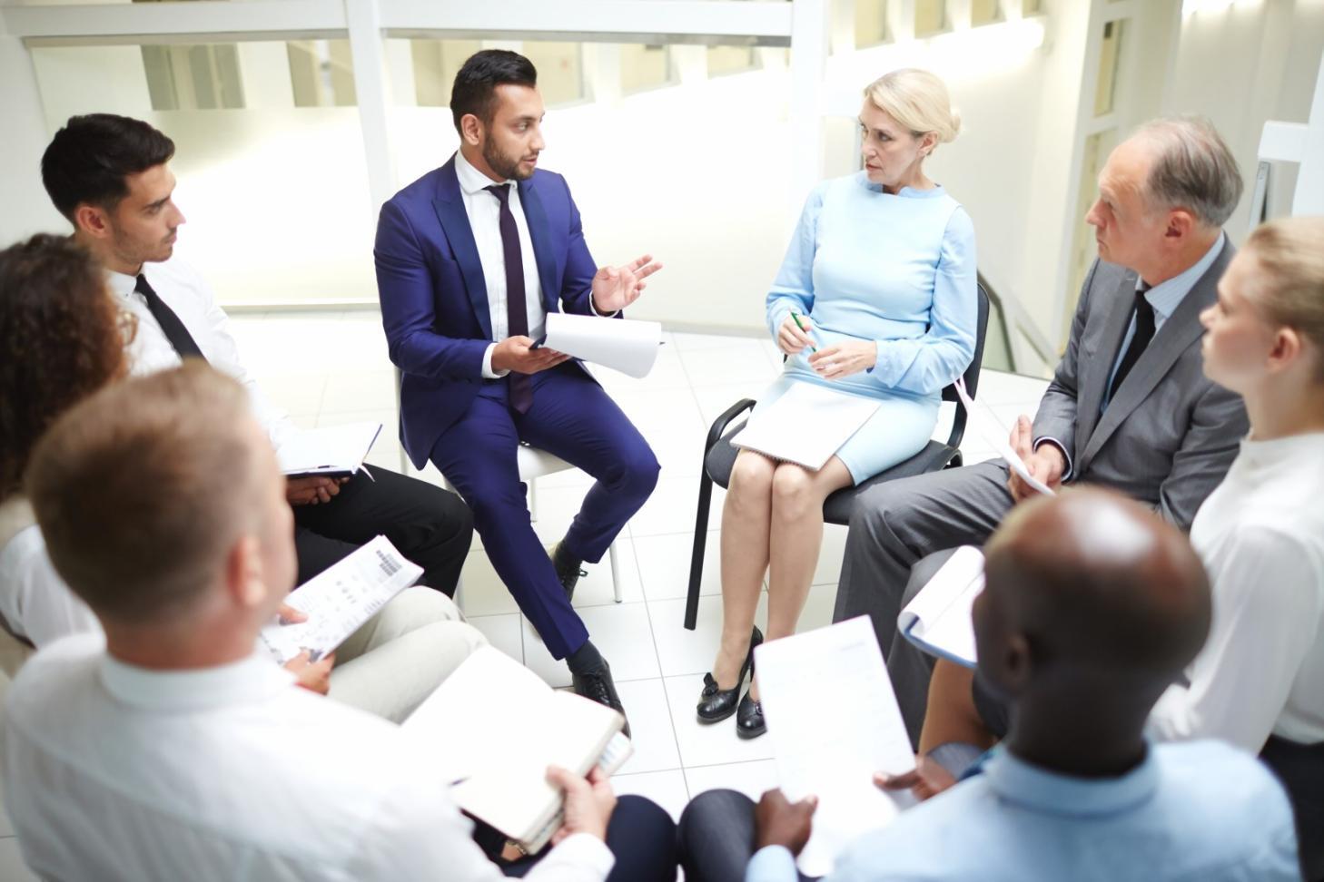 Équipe prolivaneon en session de travail stratégique